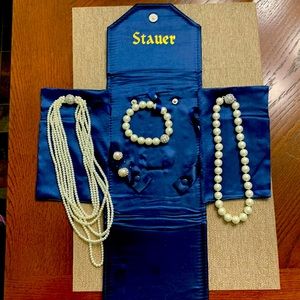 Stauer pearl jewelry set